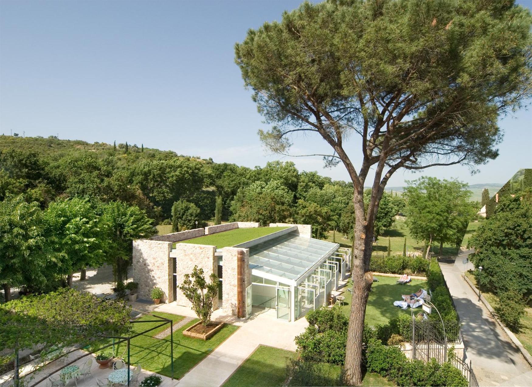 Albergo Le Terme Bagno Vignoni Zewnętrze zdjęcie