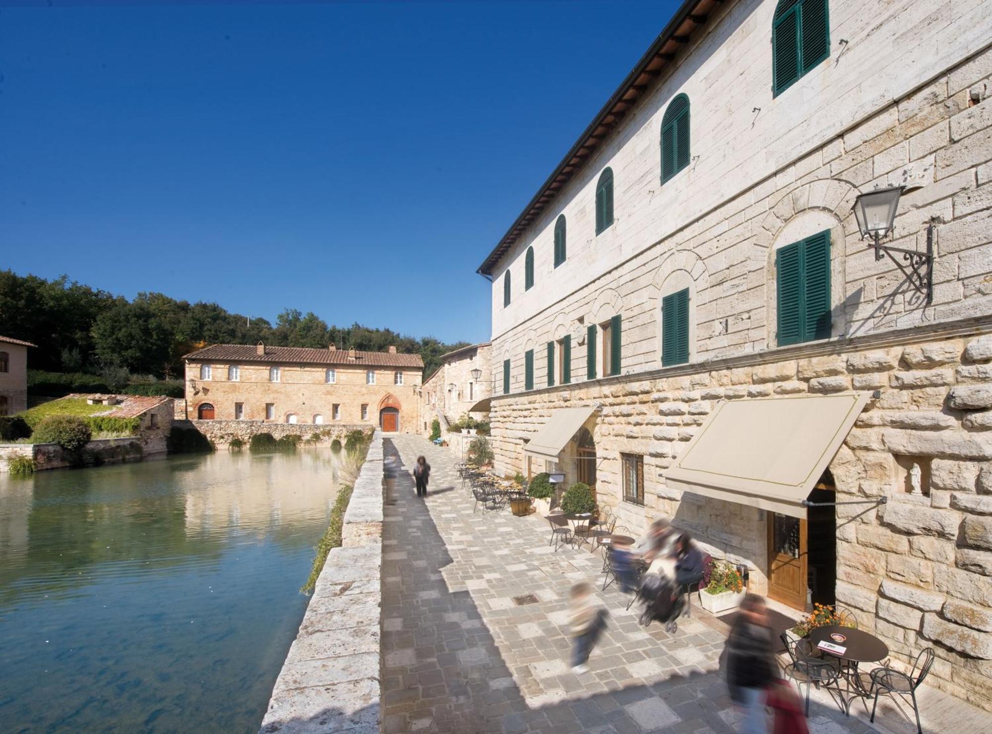 Albergo Le Terme Bagno Vignoni Zewnętrze zdjęcie