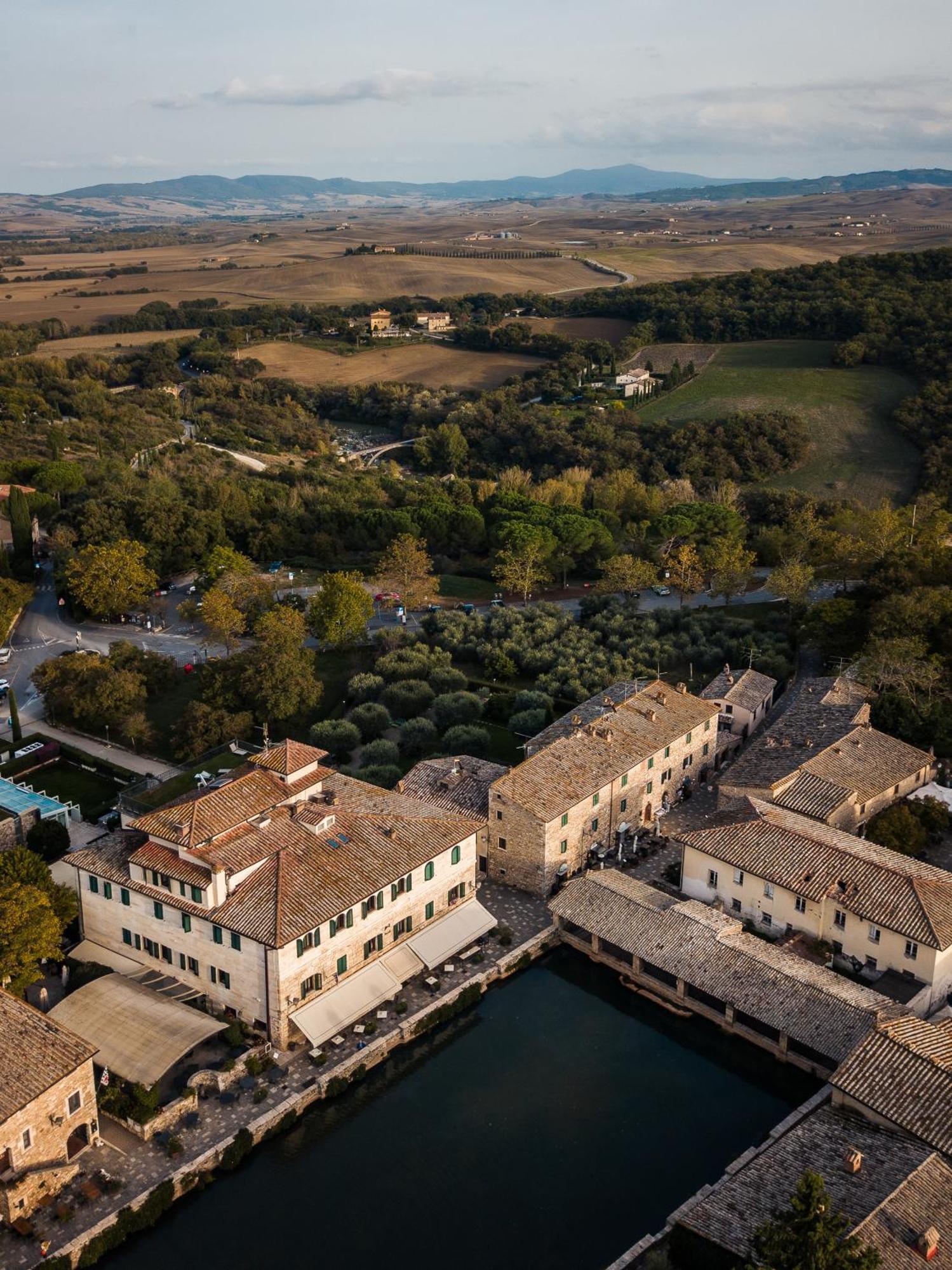 Albergo Le Terme Bagno Vignoni Zewnętrze zdjęcie